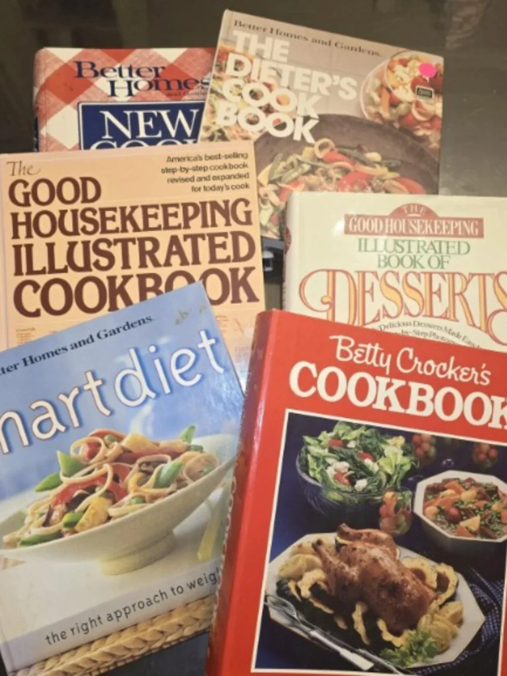 Mystery Lot of Vintage Cookbooks